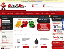 Tablet Screenshot of bigboystoys.pl